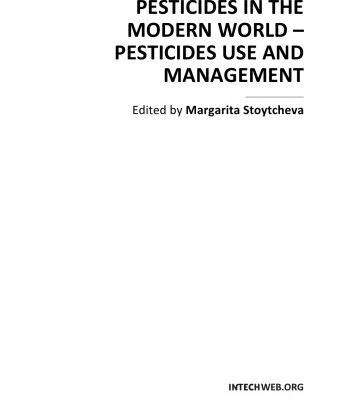 خرید و دانلود نسخه کامل کتاب Pesticides in the Mod. World – Pesticides Use and Management