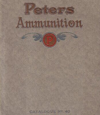 خرید و دانلود نسخه کامل کتاب Peters Ammunition Catalogue No.40