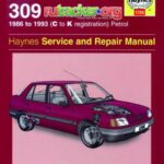 خرید و دانلود نسخه کامل کتاب Peugeot 309. Service and Repair Manual. 1986 to 1993 (C to K registration) Petrol