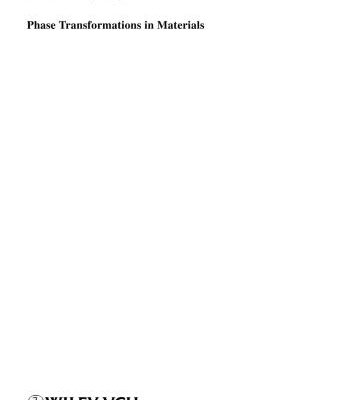 خرید و دانلود نسخه کامل کتاب Phase Transformations in Materials