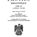 خرید و دانلود نسخه کامل کتاب Photius: Bibliothèque. Tome III: Codices 186-222