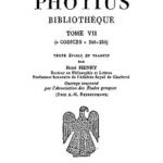 خرید و دانلود نسخه کامل کتاب Photius: Bibliothèque. Tome VII: Codices 246-256