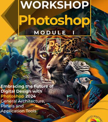 خرید و دانلود نسخه کامل کتاب Photoshop workshop. Module I.: Embracing the Future of Digital Design with Photoshop 2024 General Architecture, Panels and Application Tools