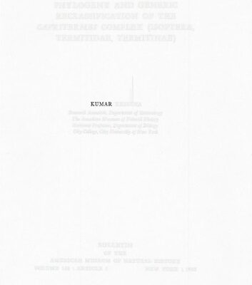 خرید و دانلود نسخه کامل کتاب Phylogeny and generic reclassification of the Capritermes complex (Isoptera, Termitidae, Termitinae)