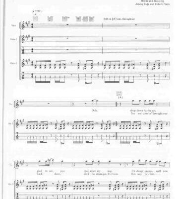 خرید و دانلود نسخه کامل کتاب Physical Graffiti. Complete Scores