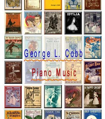 خرید و دانلود نسخه کامل کتاب Piano Music. 58 Scores with midi files (rags, marches, one or two-steps, novelettes, mood pieces and waltzes)