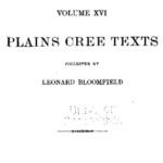 خرید و دانلود نسخه کامل کتاب Plains Cree Texts