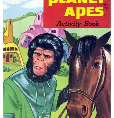 خرید و دانلود نسخه کامل کتاب Planet Of The Apes Coloring Book – c2433