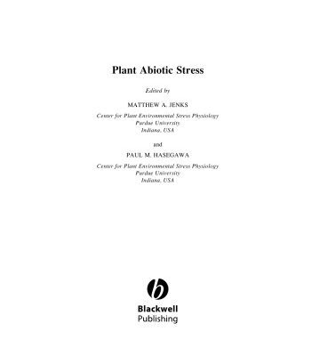 خرید و دانلود نسخه کامل کتاب Plant Abiotic Stress (Biological Sciences Series)