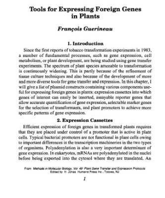 خرید و دانلود نسخه کامل کتاب Plant Gene Transfer and Expression Protocols