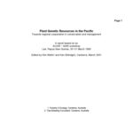 خرید و دانلود نسخه کامل کتاب Plant Genetic Resources In The Pacific: Towards Regional Cooperation In Conservation And Management