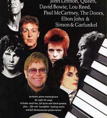 خرید و دانلود نسخه کامل کتاب Play Piano With John Lennon, Queen, David Bowie, Lou Reed, Paul McCartney, The Doors, Elton John And Simon And Garfunkel (book)