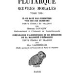 خرید و دانلود نسخه کامل کتاب Plutarque: Oeuvres morales, Tome XII, 1re partie: Traités 54-57