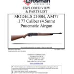 خرید و دانلود نسخه کامل کتاب Pneumatic airgun Crosman 2100B exploded view & parts list