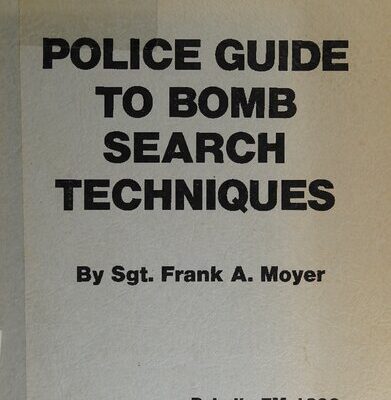 خرید و دانلود نسخه کامل کتاب Police Guide to Bomb Search Techniques