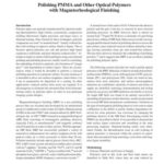 خرید و دانلود نسخه کامل کتاب Polishing PMMA and other optical polymers with magnetorheological finishing