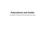 خرید و دانلود نسخه کامل کتاب Polycultures and Guilds