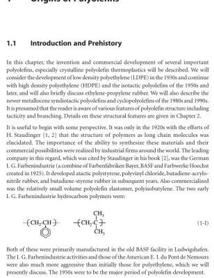 خرید و دانلود نسخه کامل کتاب Polyolefins – Processing Structure Development and Properties