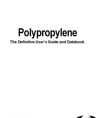 خرید و دانلود نسخه کامل کتاب Polypropylene Definitive