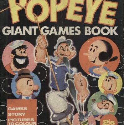 خرید و دانلود نسخه کامل کتاب Popeye Giant Games Book