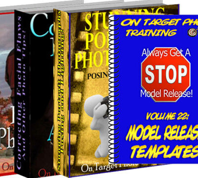 خرید و دانلود نسخه کامل کتاب Portrait Essentials 4 Volume Bundle (On Target Photo Training Book 39)