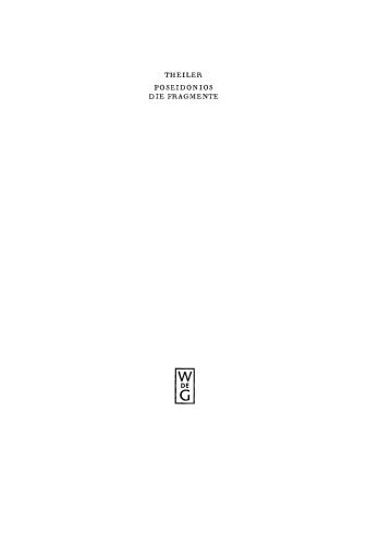 خرید و دانلود نسخه کامل کتاب Poseidonios – die Fragmente_68e28d0564b03.jpeg خرید و دانلود نسخه کامل کتاب Poseidonios – die Fragmente