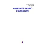 خرید و دانلود نسخه کامل کتاب Power electronic converters