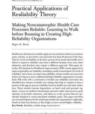خرید و دانلود نسخه کامل کتاب Practical Applications of Realiability Theory