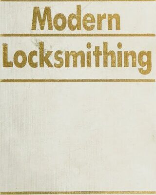 خرید و دانلود نسخه کامل کتاب Practical Course in Modern Locksmithing