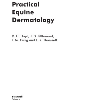 خرید و دانلود نسخه کامل کتاب Practical Equine Dermatology