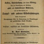 خرید و دانلود نسخه کامل کتاب Praktisches Handbuch über die Anlage der Eisenbahnen, ihre Kosten, Unterhaltung und ihren Ertrag, über die Anfertigung und Prüfung guß- und stabeiserner Schienen, und die Einrichtung der Dampf- und anderer Eisenbahnwagen
