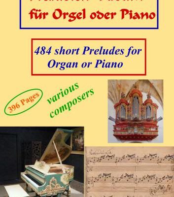 خرید و دانلود نسخه کامل کتاب Präludien-Album für Orgel oder Piano
