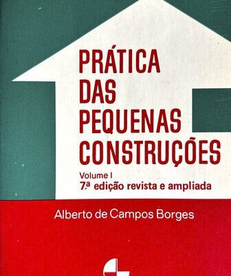 خرید و دانلود نسخه کامل کتاب Prática das pequenas construções – volume 1 – 7a. edição – 1975
