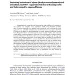 خرید و دانلود نسخه کامل کتاب Predatory behaviour of alpine (Ichthyosaura alpestris) and smooth (Lissotriton vulgaris) newts towards conspecific and heterospecific eggs and larvae