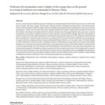 خرید و دانلود نسخه کامل کتاب Preference for mammalian urine is higher in the canopy than on the ground in a tropical rainforest ant community in Yunnan, China