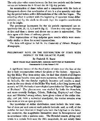 خرید و دانلود نسخه کامل کتاب Preliminary Note on the Distribution of Stars With Respect to the Galactic Plane (1917)(en)(6s)