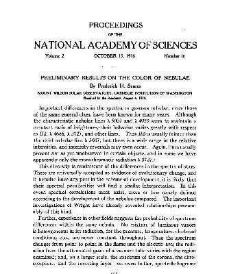 خرید و دانلود نسخه کامل کتاب Preliminary Results on the Color of Nebulae (1916)(en)(5s)