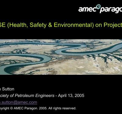 خرید و دانلود نسخه کامل کتاب Presentation-HSE (Health, Safety & Environmental) on Projects