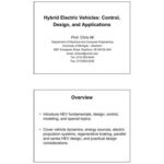 خرید و دانلود نسخه کامل کتاب Presentation – Hybrid Electric Vehicles: Control, Design, and Applications