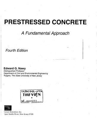 خرید و دانلود نسخه کامل کتاب Prestressed Concrete: A Fundamental Approach