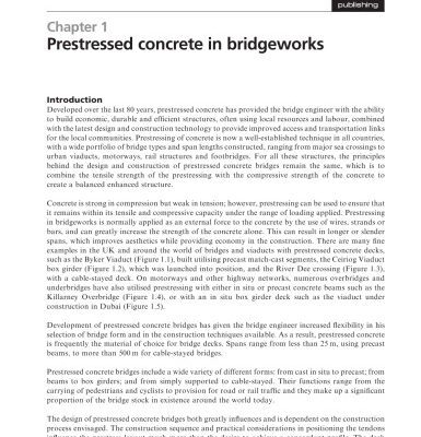 خرید و دانلود نسخه کامل کتاب Prestressed concrete bridges : design and construction