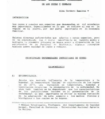 خرید و دانلود نسخه کامل کتاب Principales enfermedades infecciosas de los cuyes y conejos