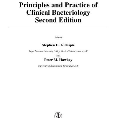 خرید و دانلود نسخه کامل کتاب Principles and Practice of Clinical Bacteriology