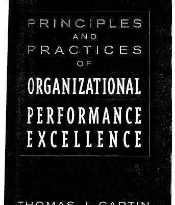خرید و دانلود نسخه کامل کتاب Principles and Practices of Organizational Performance Excellence