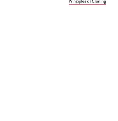خرید و دانلود نسخه کامل کتاب Principles of Cloning