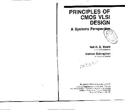 خرید و دانلود نسخه کامل کتاب Principles of CMOS VLSI: A Systems Perspective