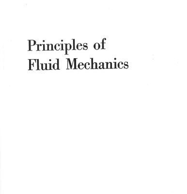 خرید و دانلود نسخه کامل کتاب Principles of Fluid Mechanics