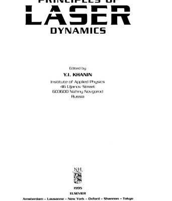 خرید و دانلود نسخه کامل کتاب Principles of Laser Dynamics