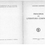 خرید و دانلود نسخه کامل کتاب Prinicipios de literatura comparada