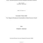 خرید و دانلود نسخه کامل کتاب Proceedings of The 25th International Business Information Management Association Conference; Innovation Vision 2020: From Regional Development Sustainability to Global Economic Growth